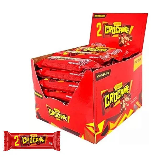 Garoto Chocolate Crocante - Caixa 30x37,5g (750g)